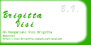 brigitta visi business card